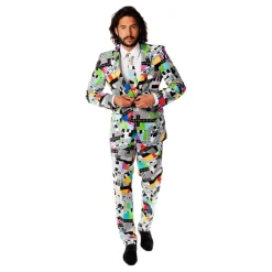 Oppo Merchandise Group B.V. OppoSuits Testival Jakkesæt - Tøj|Udklædningskostumer
