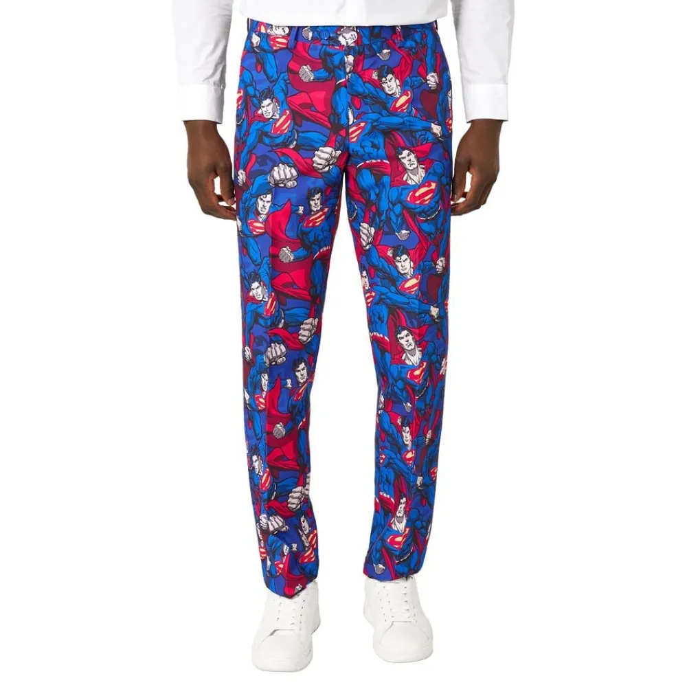 Oppo Merchandise Group B.V. OppoSuits The Man of Steel Jakkesæt - Tøj|Udklædningskostumer