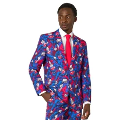 Oppo Merchandise Group B.V. OppoSuits The Man of Steel Jakkesæt - Tøj|Udklædningskostumer