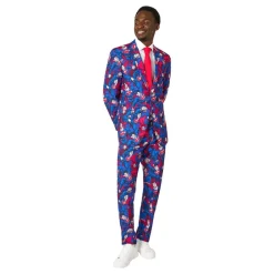 Oppo Merchandise Group B.V. OppoSuits The Man of Steel Jakkesæt - Tøj|Udklædningskostumer