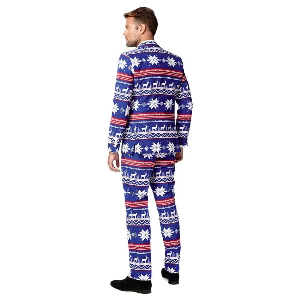 Oppo Merchandise Group B.V. OppoSuits The Rudolph Jakkesæt - Tøj|Udklædningskostumer