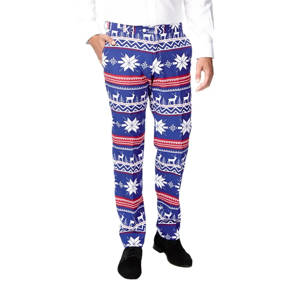 Oppo Merchandise Group B.V. OppoSuits The Rudolph Jakkesæt - Tøj|Udklædningskostumer