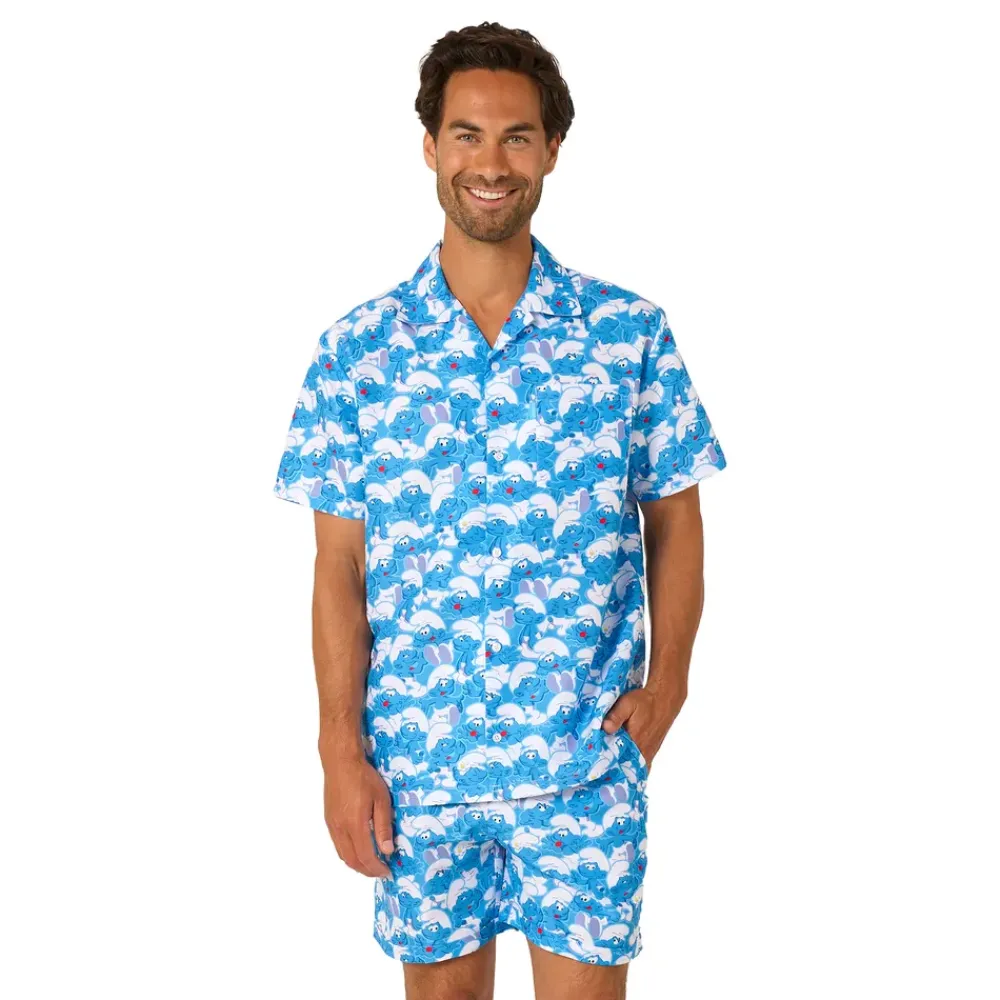 Hot Oppo Merchandise Group B.V. OppoSuits The Smurfs™ Smurftastic Shorts Jakkesæt