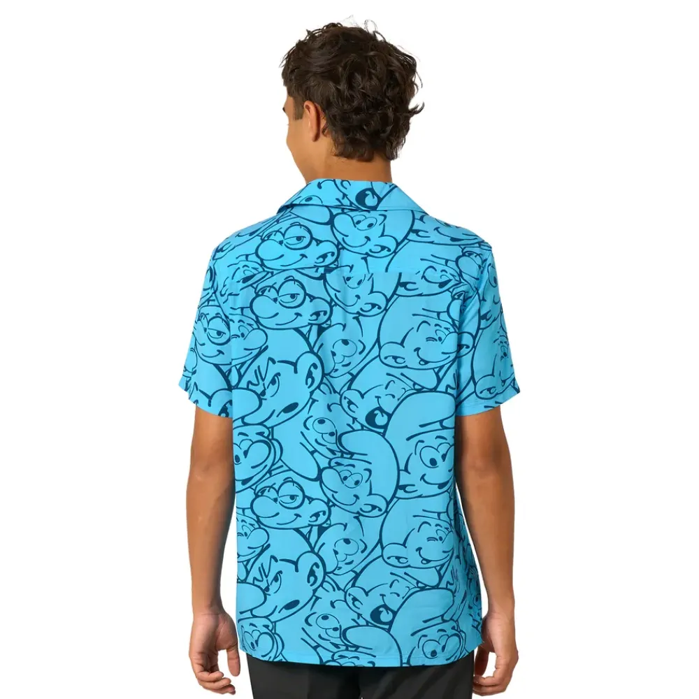 Oppo Merchandise Group B.V. OppoSuits The Smurfs™ Smurftastic Skjorte - Tøj|Tilbehør