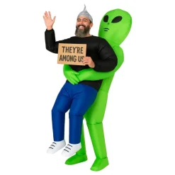 Fiestas Guirca, S.L Oppustelig Bærende Alien Kostume - Udklædningskostumer|Kostumetema