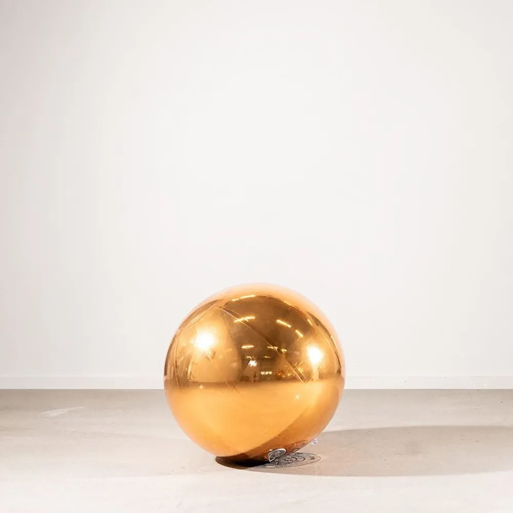 Clearance Ballongkungen AB Oppustelig Spejlkugle Guld