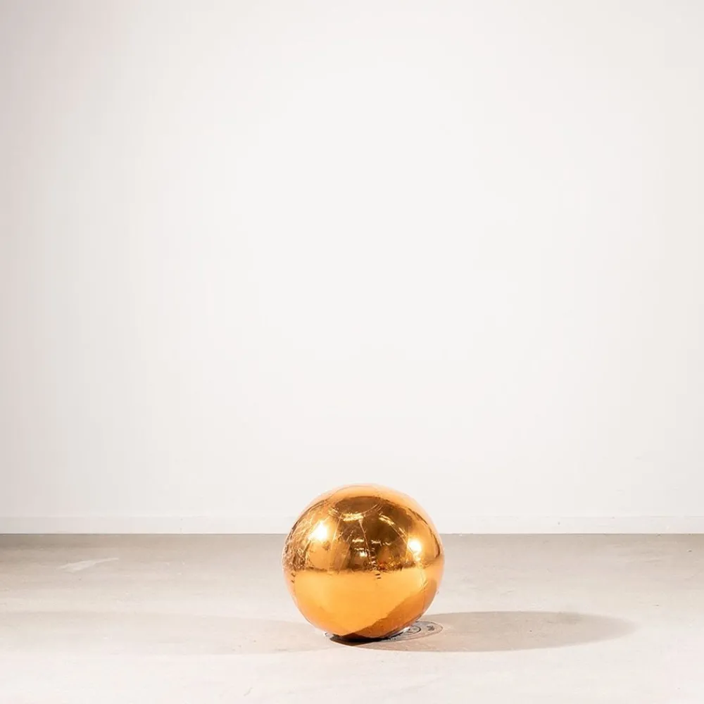 Clearance Ballongkungen AB Oppustelig Spejlkugle Guld