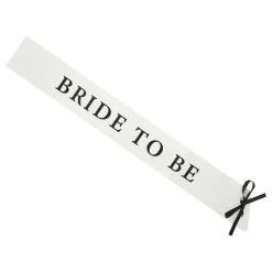 CG Global Products Ltd Ordensbånd Bride to Be Hvid/Sort - Tilbehør