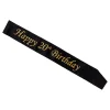 Discount Hisab/Joker Company AB Ordensbånd Happy 20th Birthday Sort/Guld