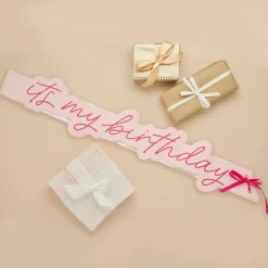 Hot CG Global Products Ltd Ordensbånd It's My Birthday Lyserød
