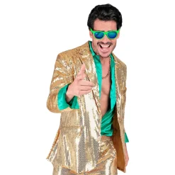 Hot Widmann S.r.l. Pailletblazer Guld Herre