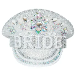Fiestas Guirca, S.L Palietkasket Bride med Perler - Tøj|Hatte