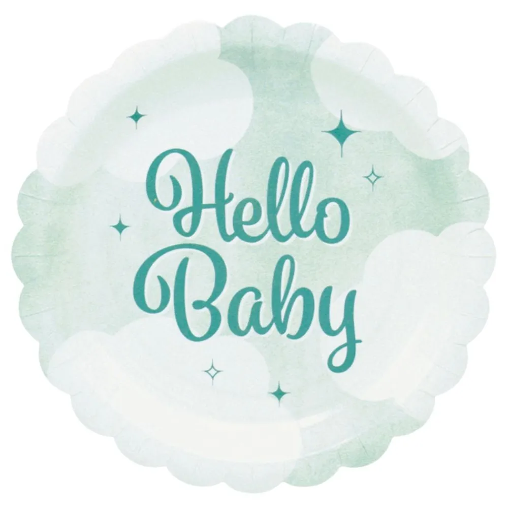 Discount Globos Europe B.V. Papirassietter Hello Baby