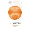 Globos Europe B.V. Papirlanterne Rund Orange - Oppyntning