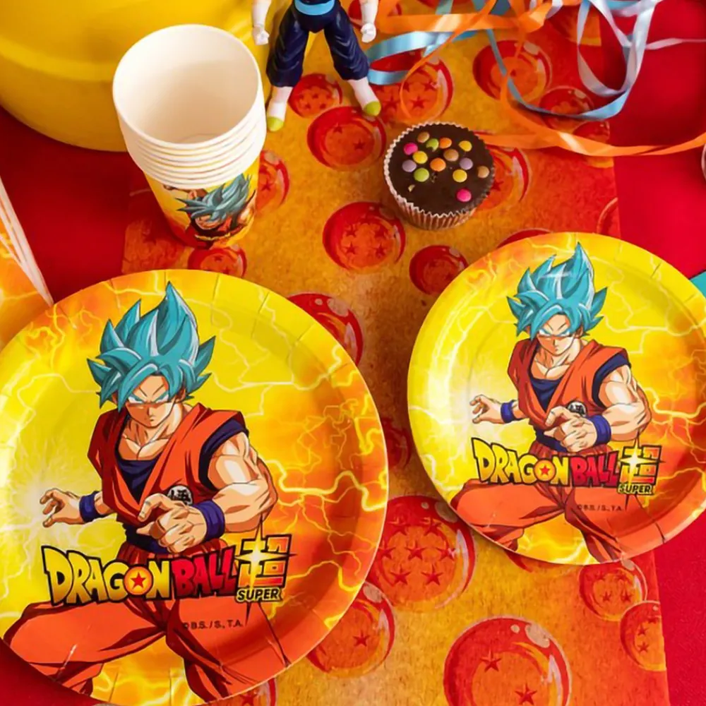 CHAKS Papirstallerkener Dragon Ball Super - Borddækning