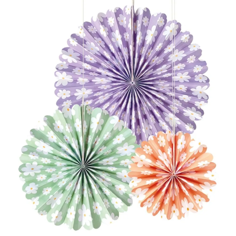 Globos Europe B.V. Papirvifter Daisies - Oppyntning