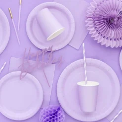 PartyDeco sp. z o.o. Papirvifter Lyse-lilla - Oppyntning