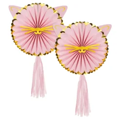 PartyDeco sp. z o.o. Papirvifter Rosetter Kitty - Oppyntning