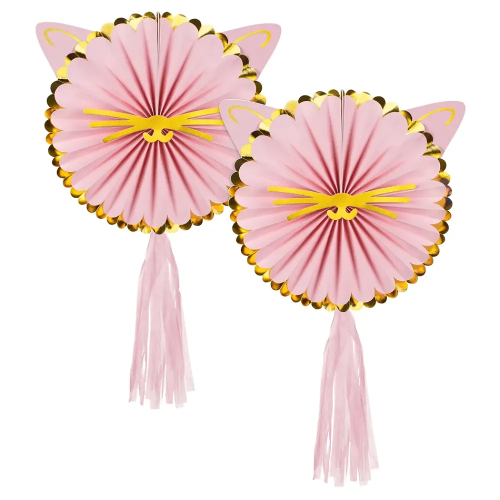 PartyDeco sp. z o.o. Papirvifter Rosetter Kitty - Oppyntning