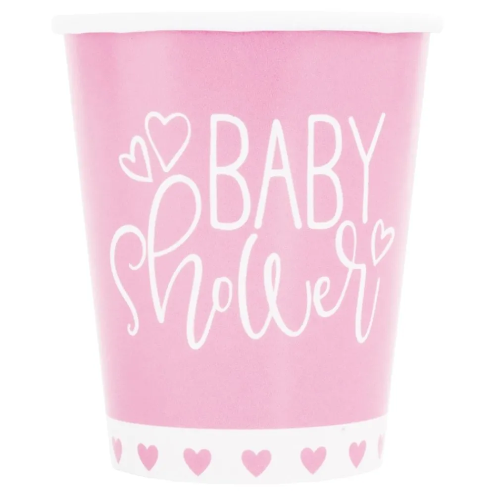Best Unique UK Inc t/as Unique Party Papkrus Baby Shower Lyserød