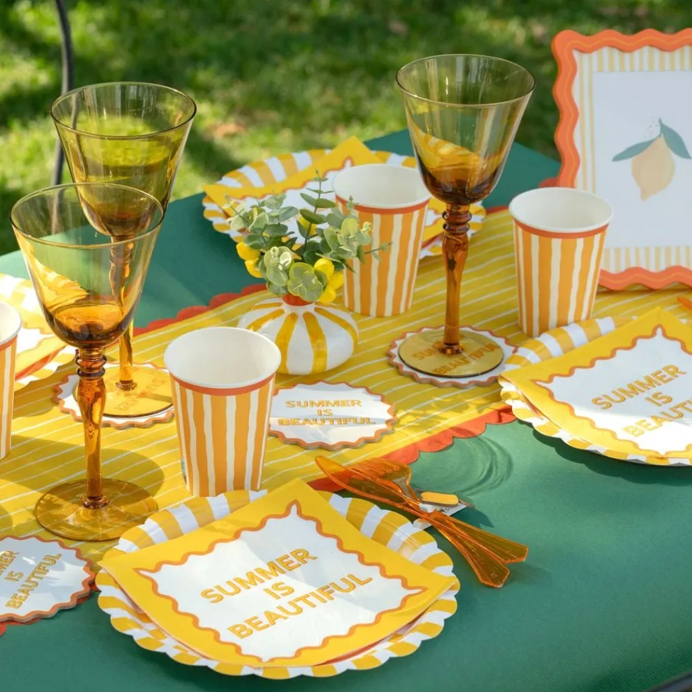 Clearance Santex Papkrus Gul/Orange