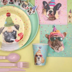 Santex Papkrus Party Hund - Borddækning