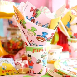 Hisab/Joker Company AB Papkrus Pippi Langstrømpe - Borddækning