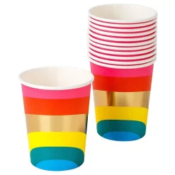Talking Tables Ltd Papkrus Rainbow Happy Birthday - Borddækning