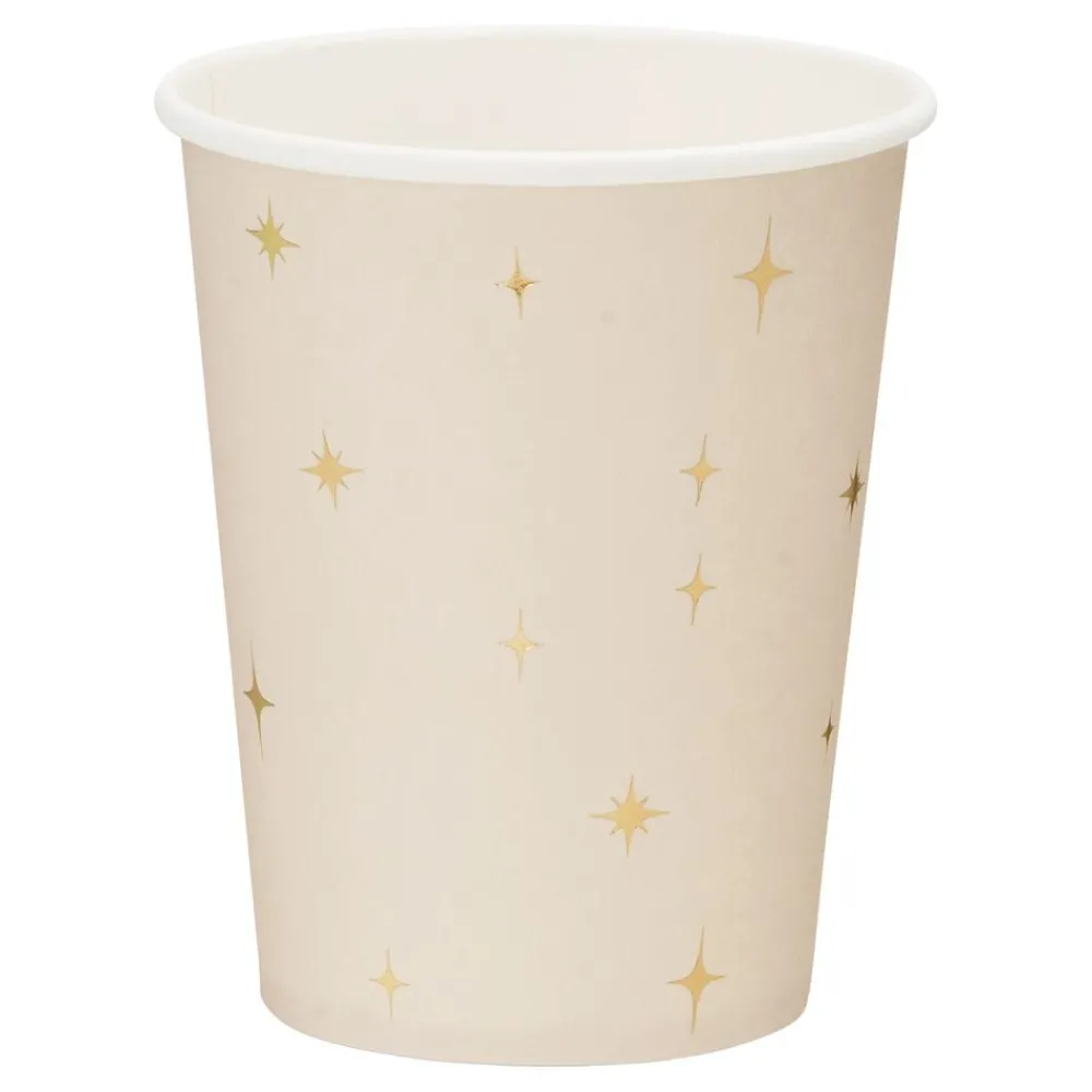 Online PartyDeco sp. z o.o. Papkrus Stjerner Beige