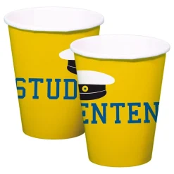 Folat B.V. Papkrus Studenten Blå/Gul - Borddækning