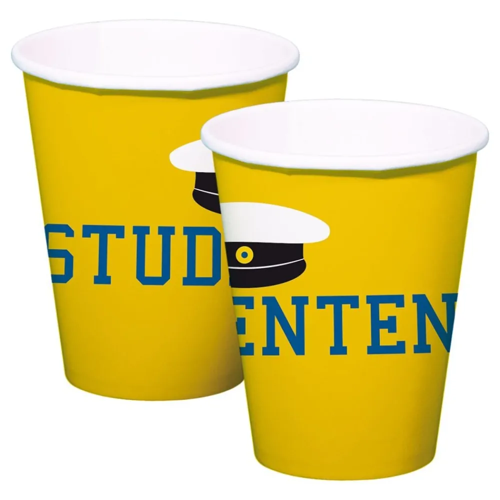 Folat B.V. Papkrus Studenten Blå/Gul - Borddækning