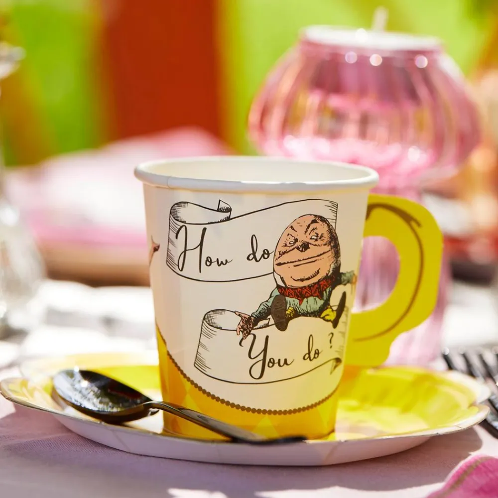 Talking Tables Ltd Papkrus Tea Party Alice Wonderland - Borddækning