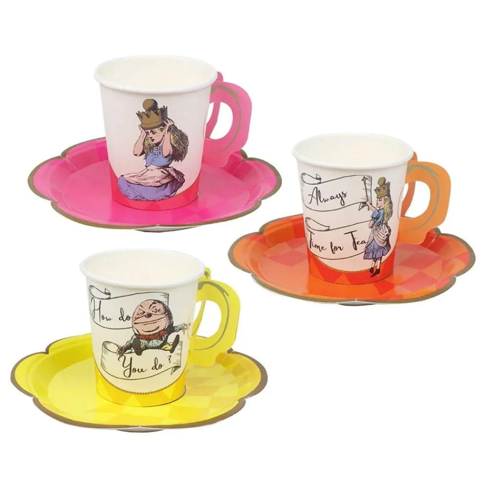 Talking Tables Ltd Papkrus Tea Party Alice Wonderland - Borddækning