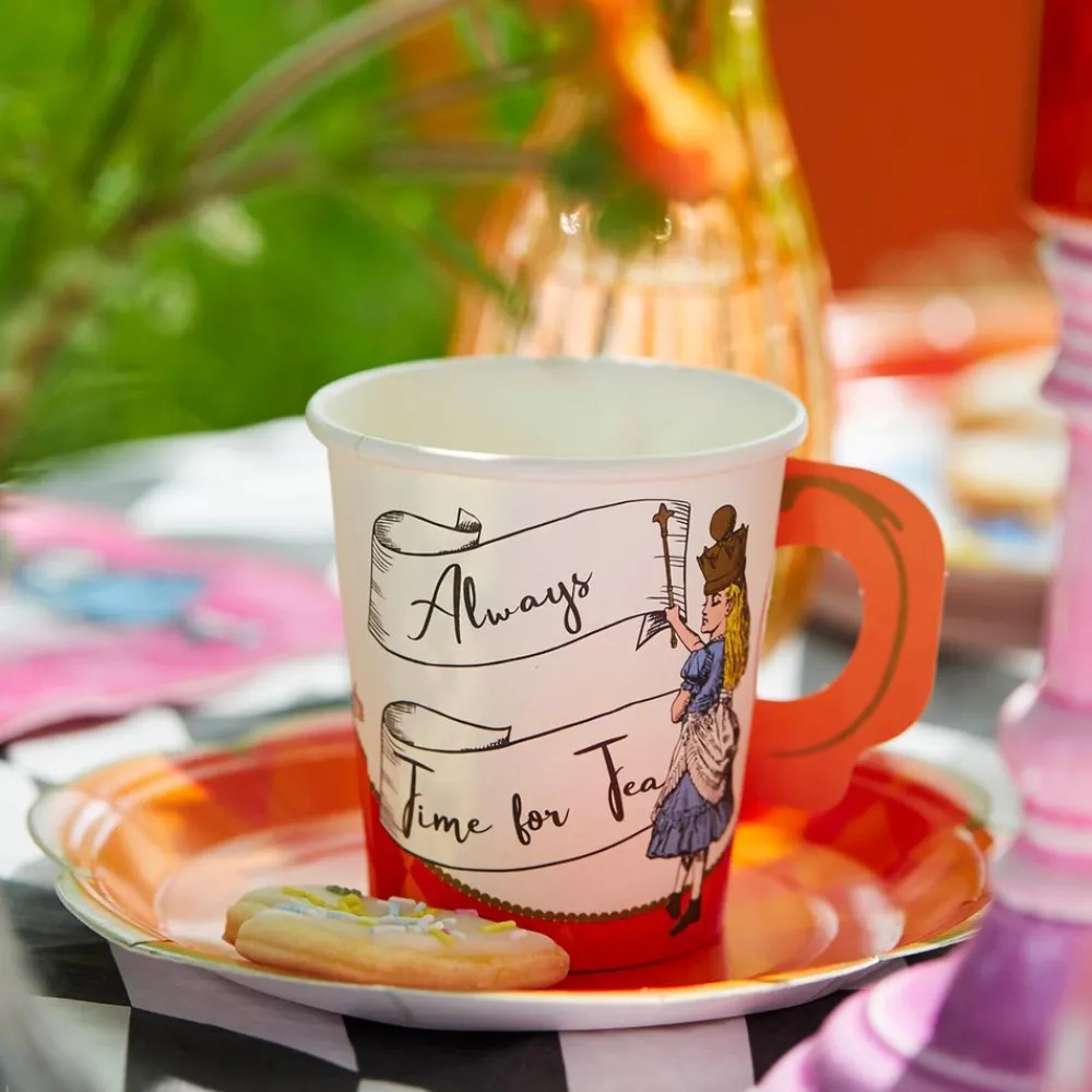 Talking Tables Ltd Papkrus Tea Party Alice Wonderland - Borddækning