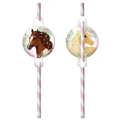 Reithmüller Europe GmbH Papsugerør Beautiful Horses - Drinkstilbehør|Borddækning
