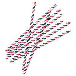 Design House 95 AB Papsugerør Norske Flag - Drinkstilbehør|Borddækning