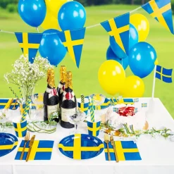 Design House 95 AB Papsugerør Svenske Flag