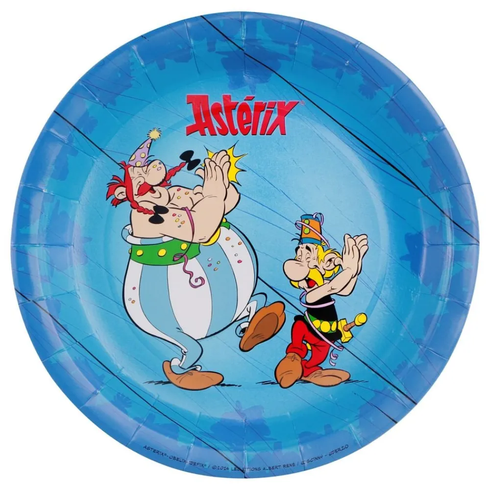 CHAKS Paptallerkener Asterix - Borddækning