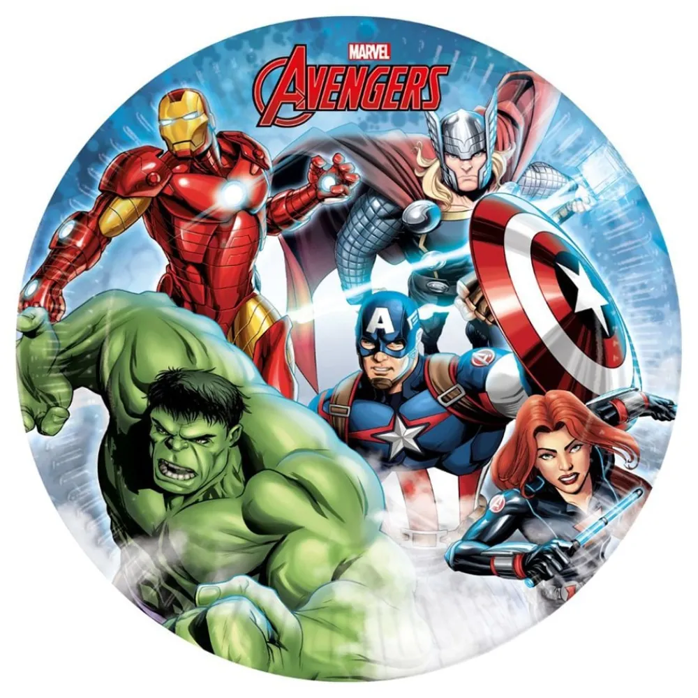 Globos Europe B.V. Paptallerkener Avengers Infinity Stones - Merchandise|Borddækning