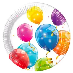Globos Europe B.V. Paptallerkener Balloner - Borddækning