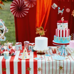 PartyDeco sp. z o.o. Paptallerkener Cirkus - Borddækning