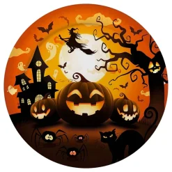 Outlet Fiestas Guirca, S.L Paptallerkener Halloweengræskar