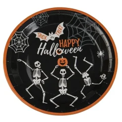 Hisab/Joker Company AB Paptallerkener Halloween Skelet - Borddækning