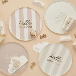 CG Global Products Ltd Paptallerkener Hello Little One - Borddækning
