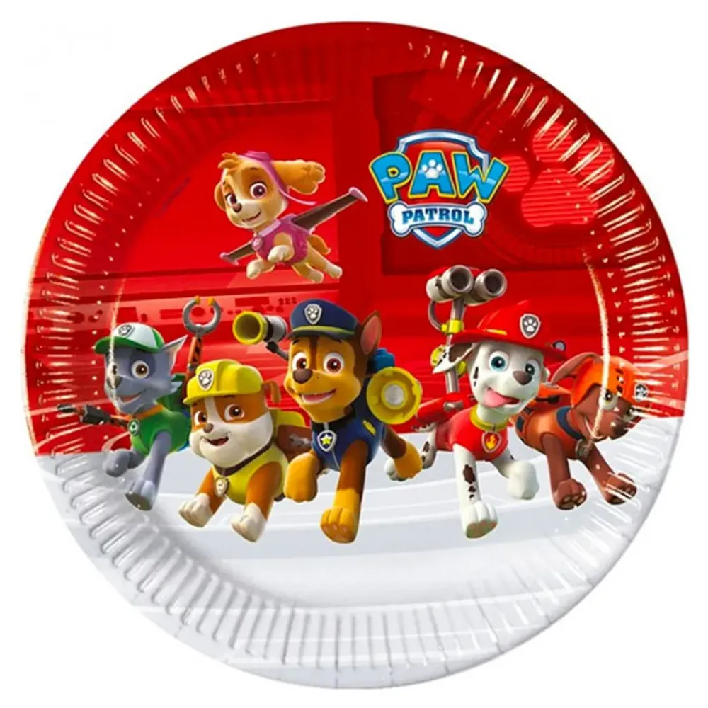 Globos Europe B.V. Paptallerkener Paw Patrol - Borddækning