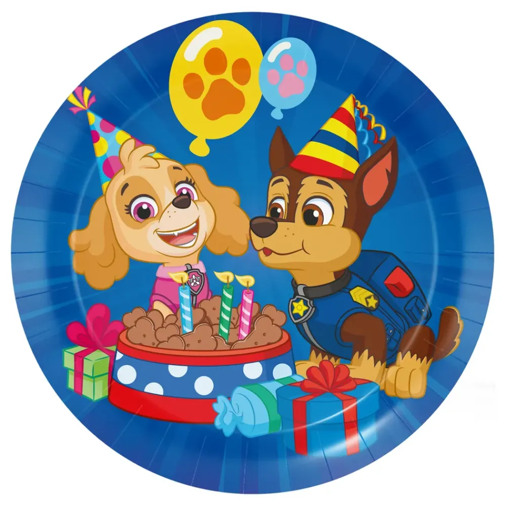 Santex Paptallerkener Paw Patrol™ Party - Borddækning