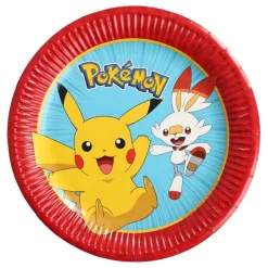Hisab/Joker Company AB Paptallerkener Pokémon - Merchandise|Borddækning