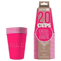 Online Original Cup SAS Partykrus Papir Cerise