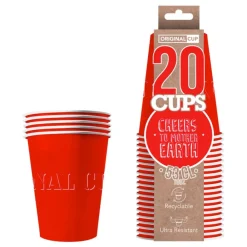 Original Cup SAS Party Krus Papir Rød - Oppyntning|Borddækning