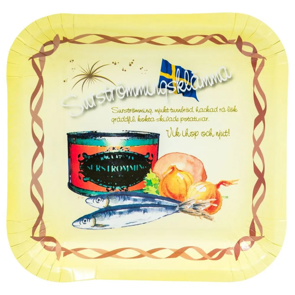 Hot ERT Godis AB Party Pack Surströmming Borddækningssæt